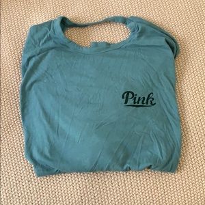 Pink long sleeve, cut out back